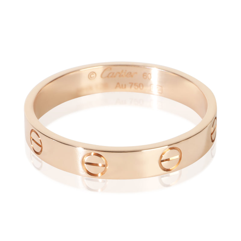 Cartier Rose Gold  Small Model Love Ring fv