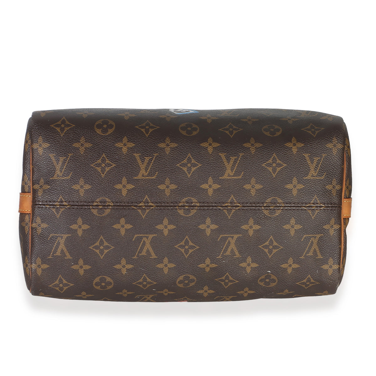 Louis Vuitton Monogram Canvas Love Lock Speedy Bandouliere 30 Handbag 5