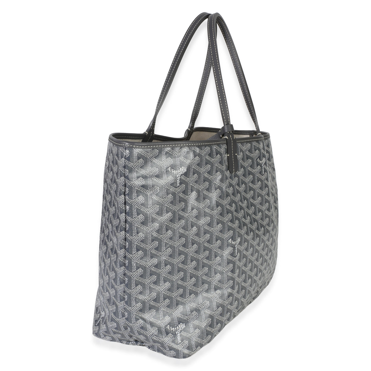 Goyard Grey ine Canvas Saint Louis PM Handbag 3