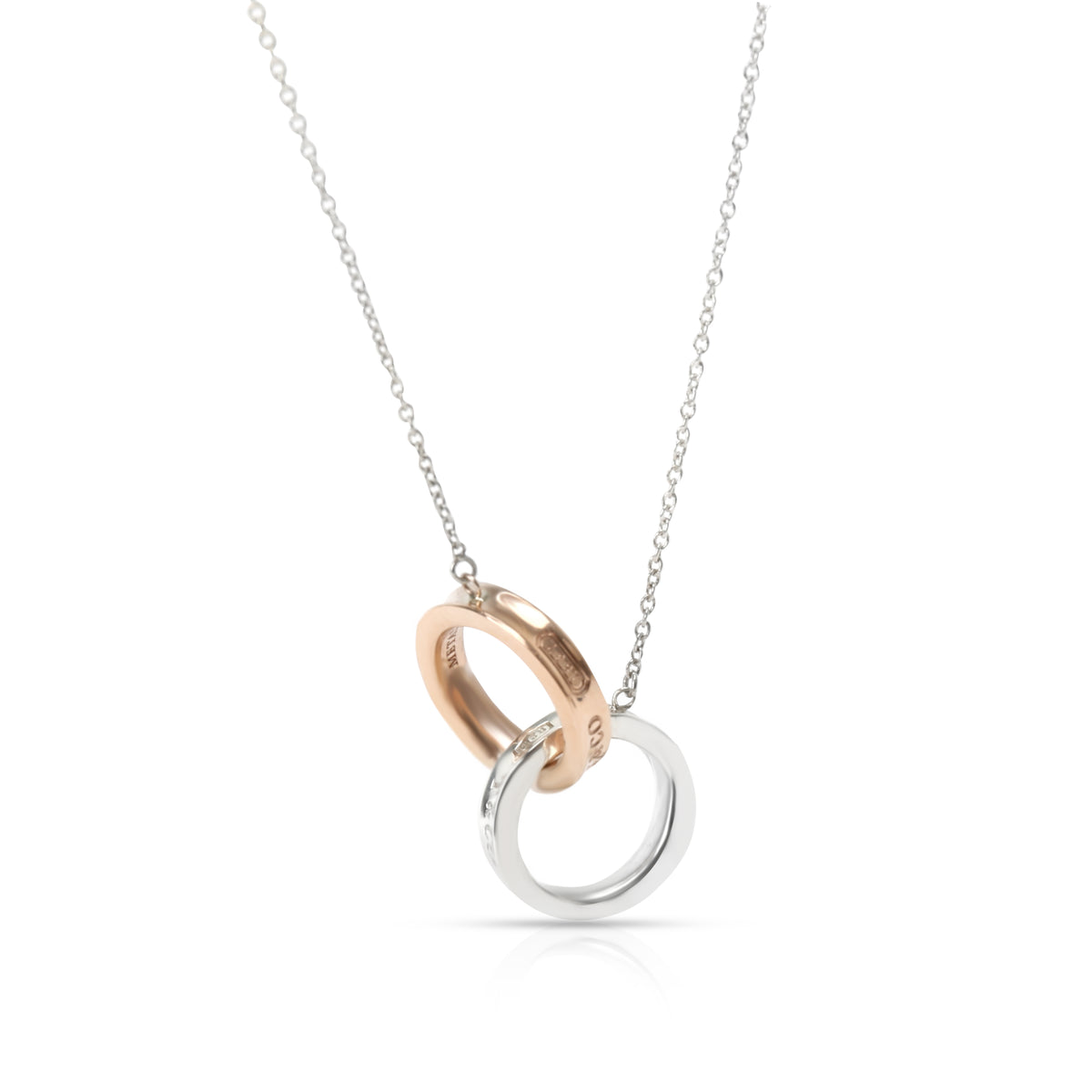 Tiffany & Co. Sterling Silver  1837 Circle Pendant fv