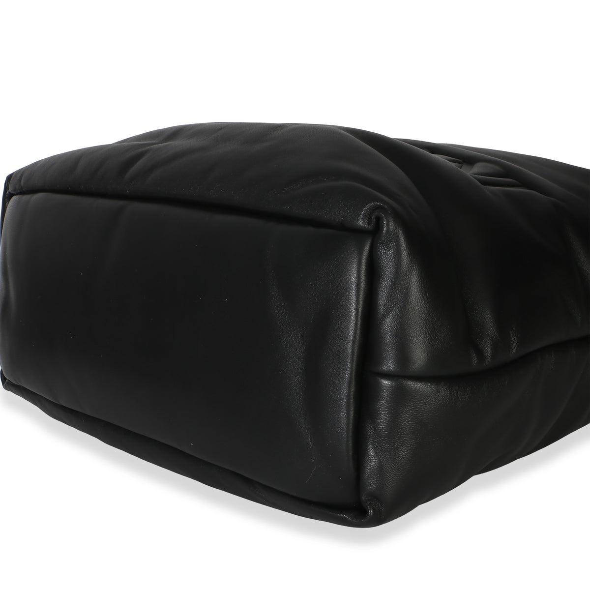 Saint Laurent Black Puffy Nappa Logo Tote Handbag 6