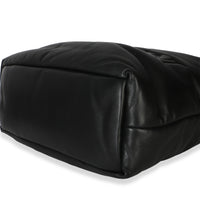 Saint Laurent Black Puffy Nappa Logo Tote Handbag 6
