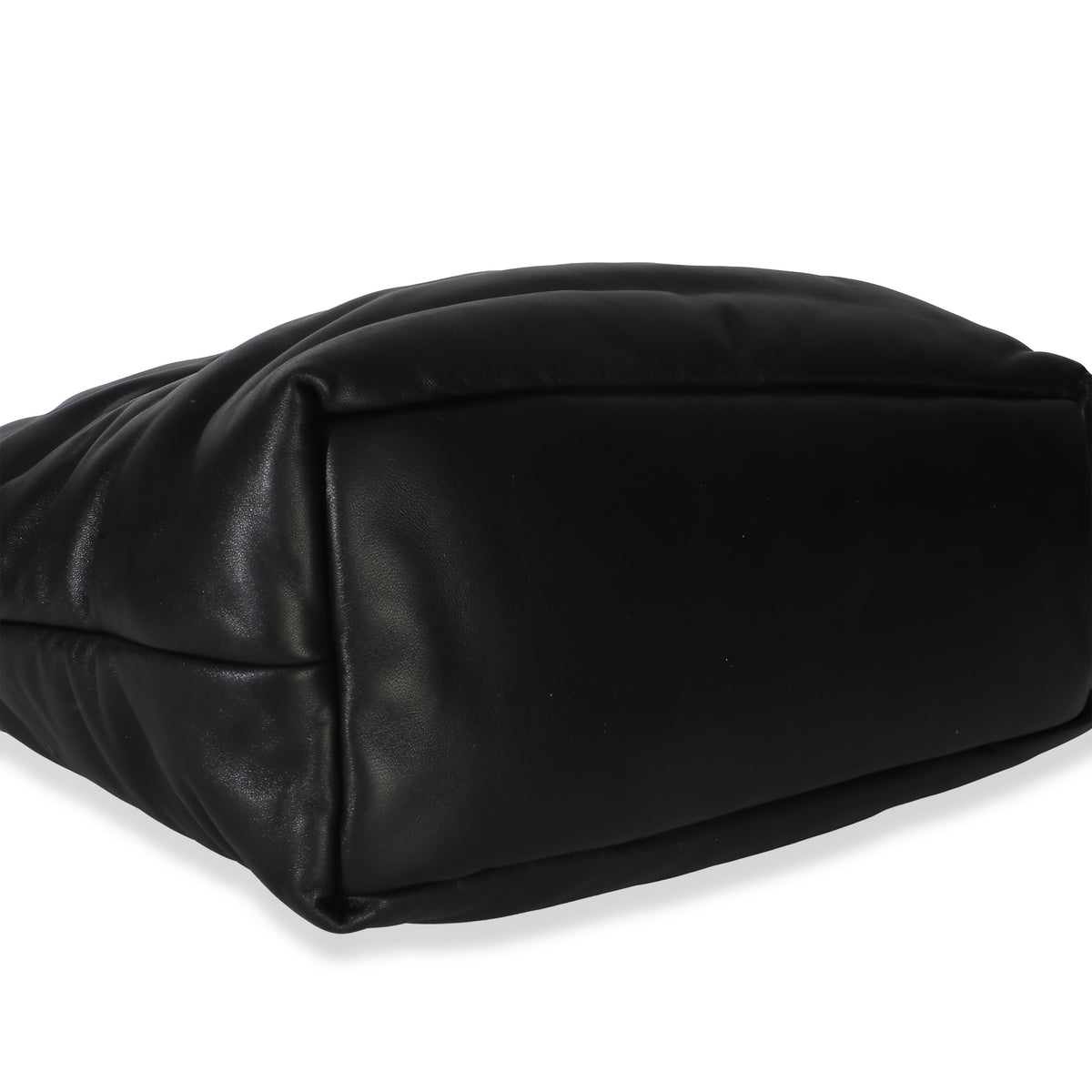 Saint Laurent Black Puffy Nappa Logo Tote Handbag 7