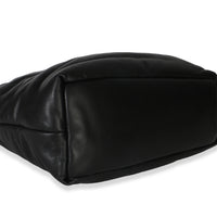 Saint Laurent Black Puffy Nappa Logo Tote Handbag 7