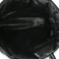 Saint Laurent Black Puffy Nappa Logo Tote Handbag 8