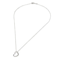 Tiffany & Co. Sterling Silver  Vintage Elsa Peretti Open Heart Pendant