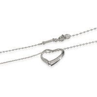 Tiffany & Co. Sterling Silver  Vintage Elsa Peretti Open Heart Pendant