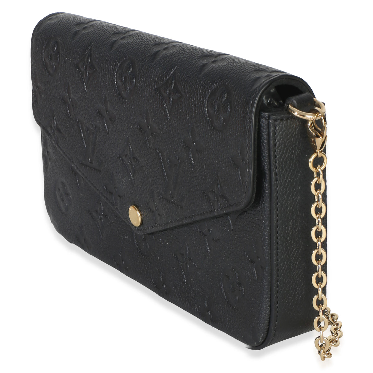 Louis Vuitton Black Monogram Empreinte Felicie Pochette Handbag 2