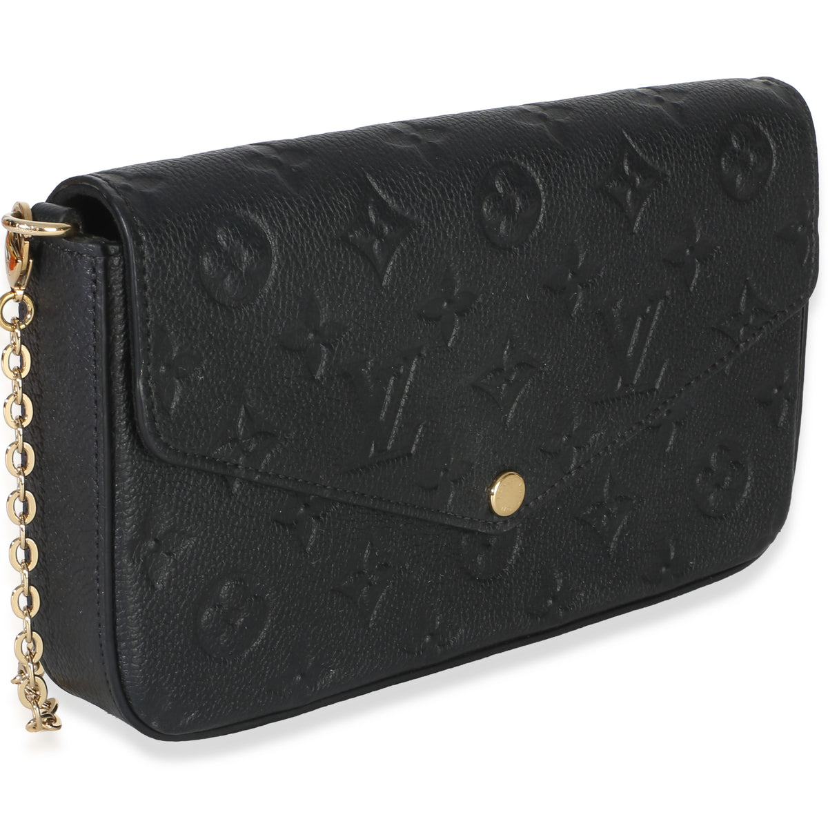 Louis Vuitton Black Monogram Empreinte Felicie Pochette Handbag 3
