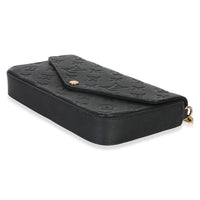 Louis Vuitton Black Monogram Empreinte Felicie Pochette Handbag 6