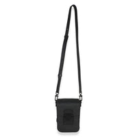 Louis Vuitton Black Monogram Taurillon S Lock Wearable Wallet Handbag 8