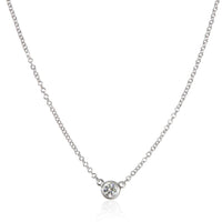 Tiffany & Co. Platinum Diamond Elsa Peretti Diamond By The Yard Pendant fv