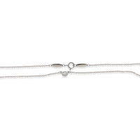 Tiffany & Co. Platinum Diamond Elsa Peretti Diamond By The Yard Pendant 2