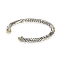 David Yurman Yellow Gold & Sterling Silver  Cable Classic Bracelet 2