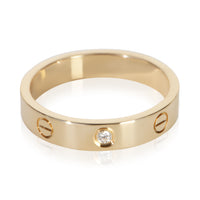 Cartier Yellow Gold Diamond Small Model Love Ring fv