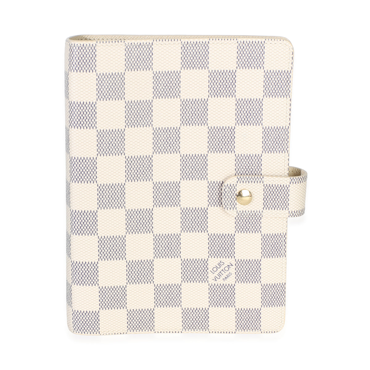 Louis Vuitton Damier Azur Canvas Medium Ring Agenda Cover id