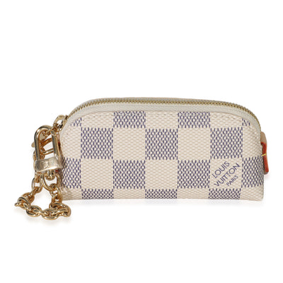 Louis Vuitton Damier Azur Canvas Cosmetic Lipstick Pouch id