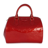 Louis Vuitton Rose Indian Monogram Vernis Montana Handbag id