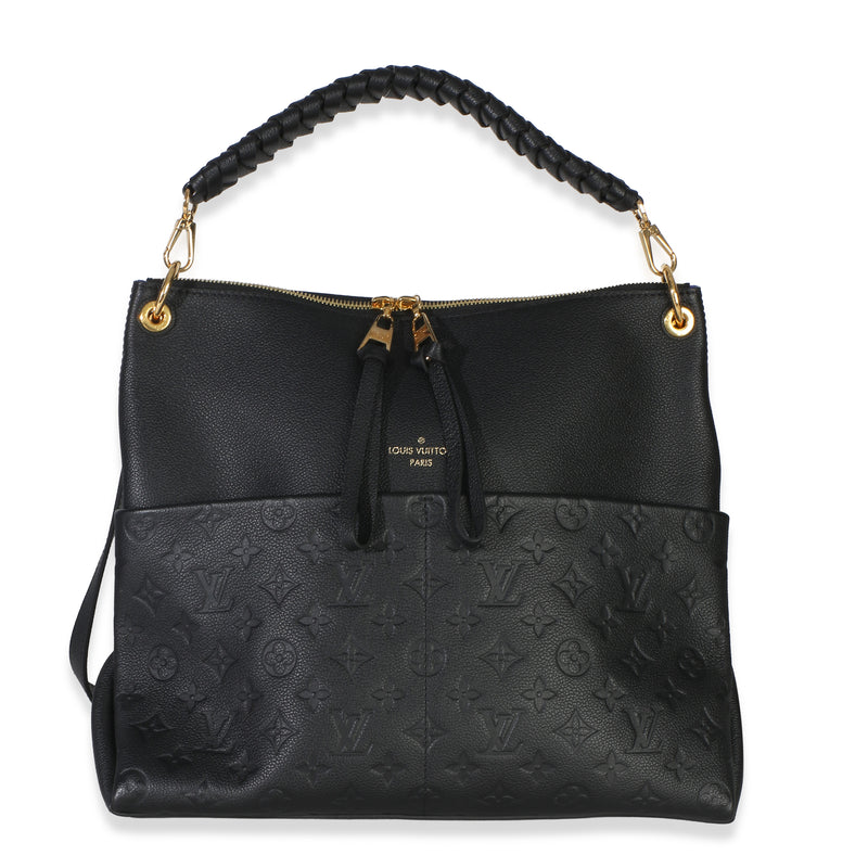 Louis Vuitton Black Empreinte Maida Hobo Handbag id