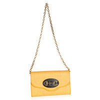 Gucci Yellow Raffia Azalea Calfskin Small Horsebit 1955 Chain Shoulder Bag Handbag 8
