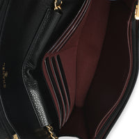 Chanel Black Quilted Caviar CC Wallet On Chain Handbag 9