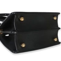 Fendi Black Shiny Nappa Petite Peekaboo I SEE U Satchel Handbag 7