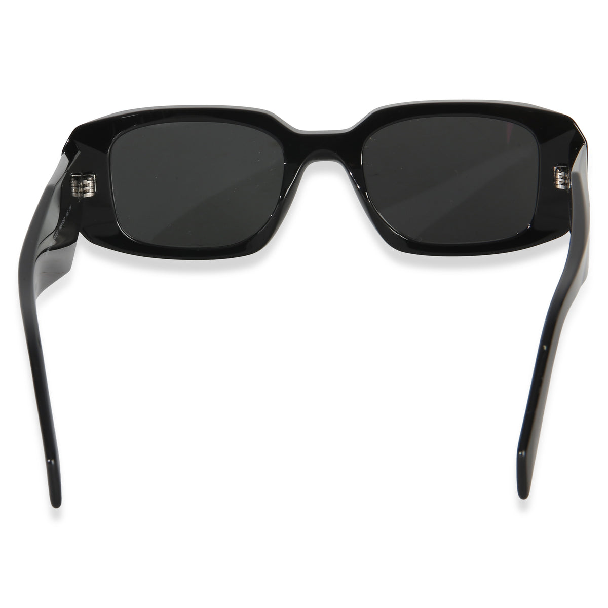 Prada Black Acetate Square Frame Symbole Sunglasses 3