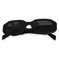 Prada Black Acetate Square Frame Symbole Sunglasses 4