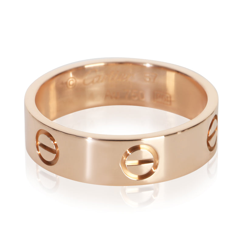 Cartier Rose Gold  Love Ring fv