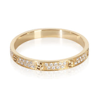 Cartier Yellow Gold Diamond Mini Model Love Ring 3