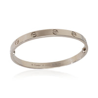 Cartier White Gold  Love Bracelet 4