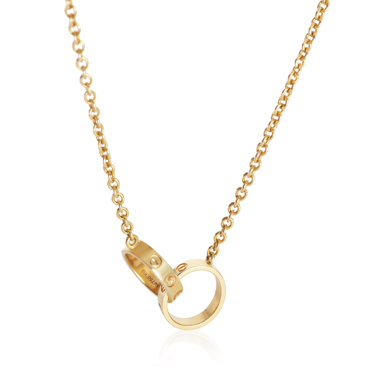Cartier Yellow Gold  Love Necklace fv