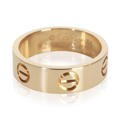 Cartier Yellow Gold  Love Ring fv