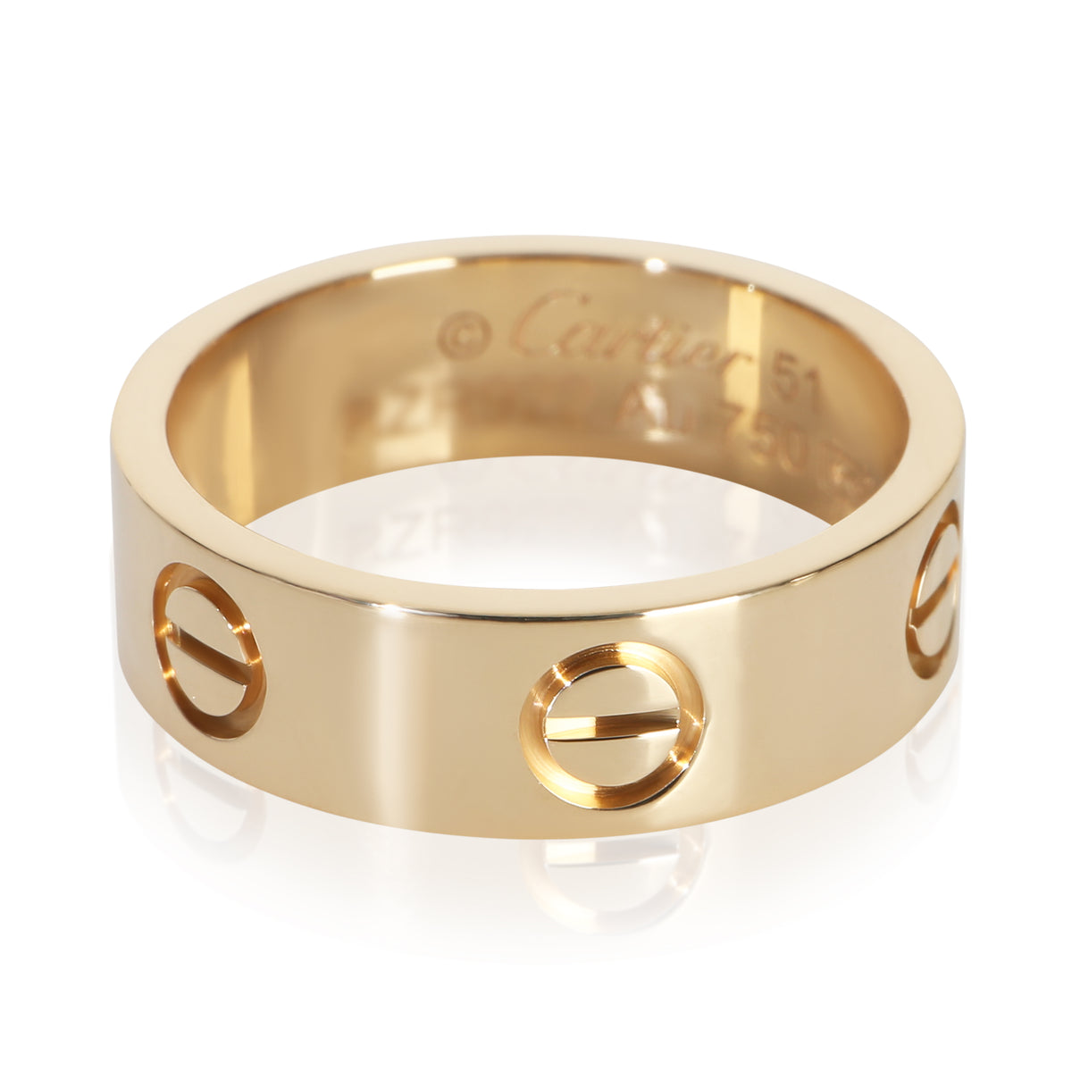 Cartier Yellow Gold  Love Ring fv