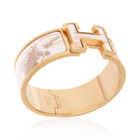 Hermès Gold Plated  Clic Clac In Bottles Story Bracelet 4