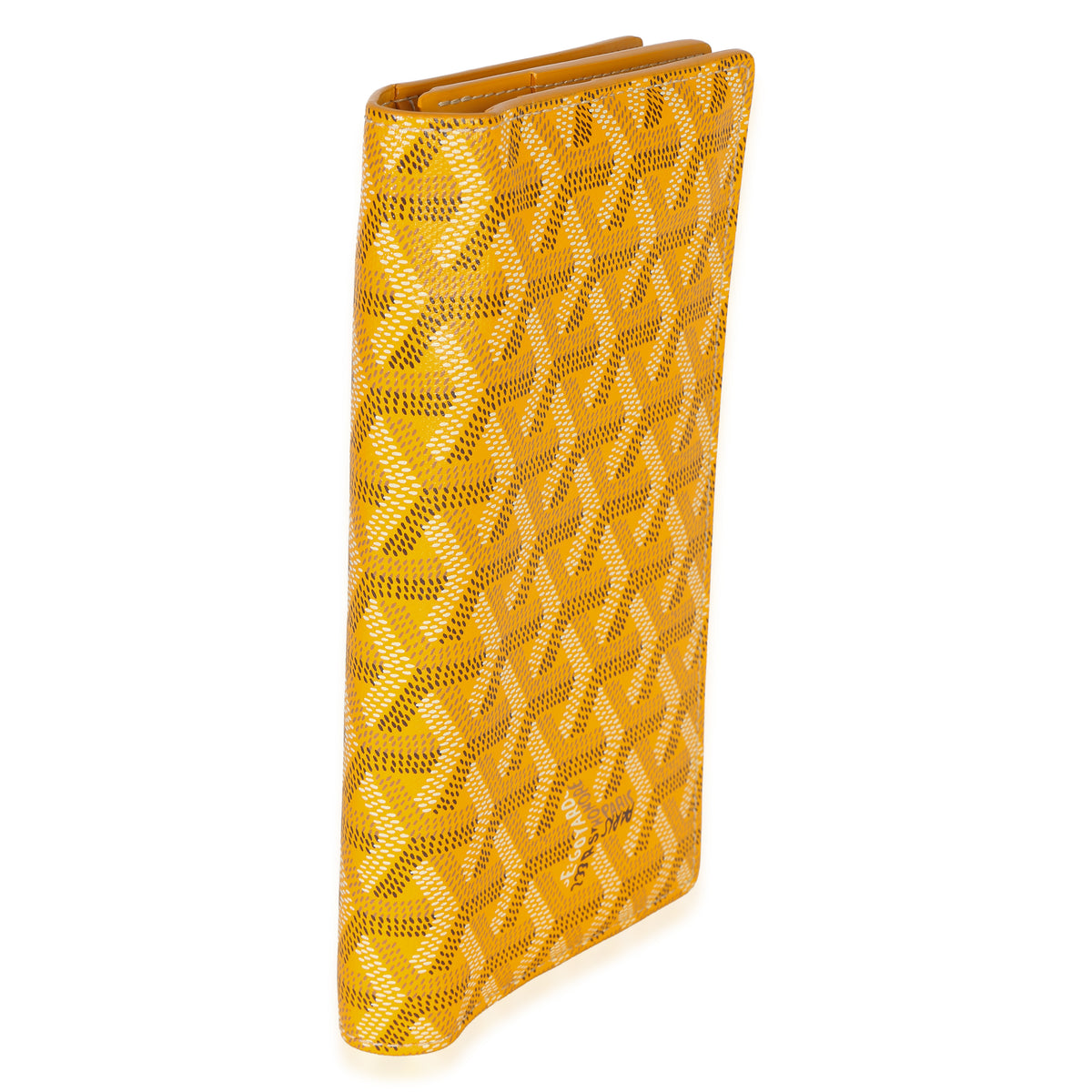 Goyard Yellow ine Canvas Richelieu Wallet Handbag 7