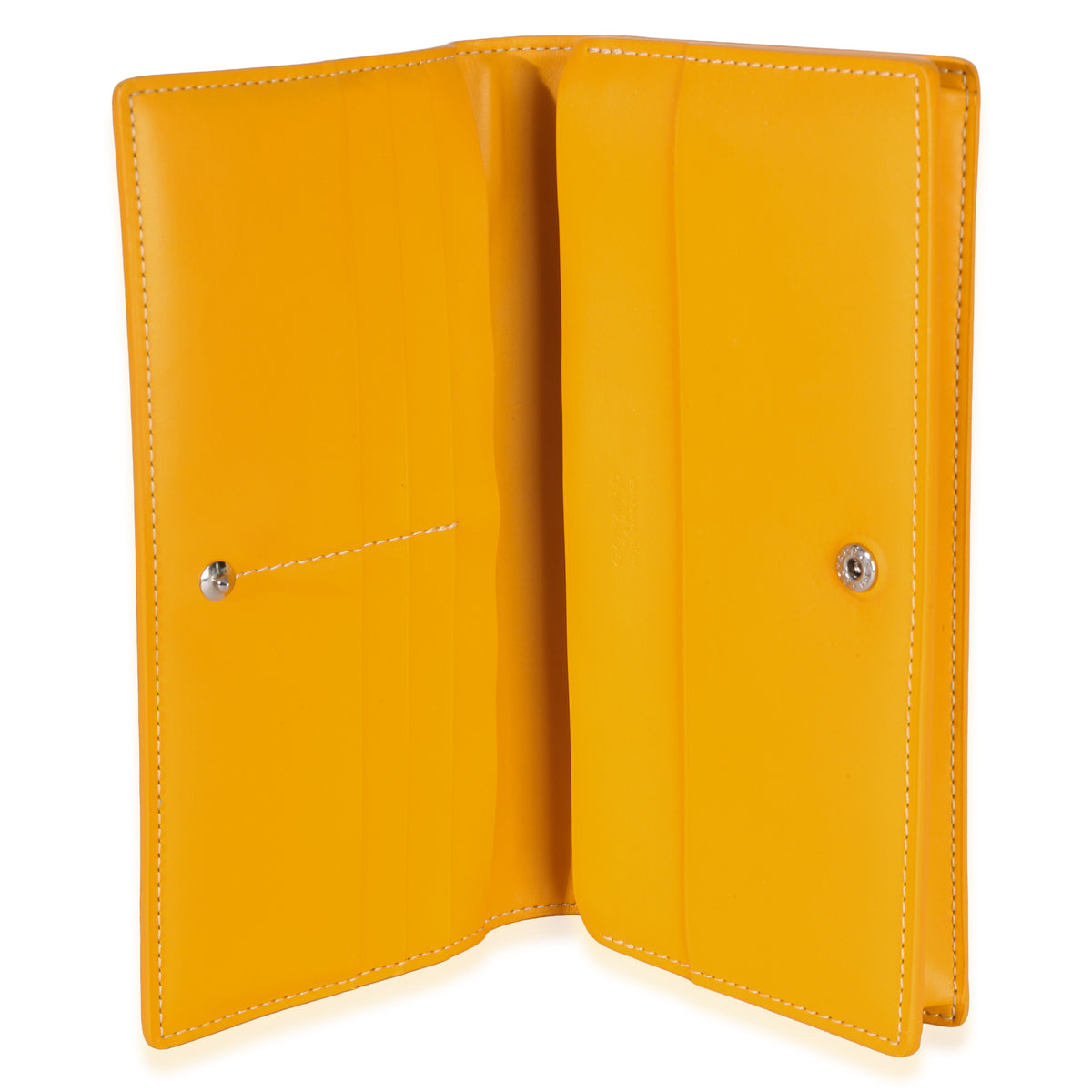 Goyard Yellow ine Canvas Richelieu Wallet Handbag 8