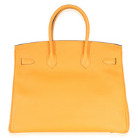 Hermès Jaune D'or Epsom Birkin 35 GHW Handbag 4
