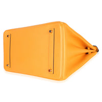 Hermès Jaune D'or Epsom Birkin 35 GHW Handbag 6