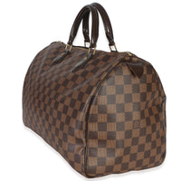 Louis Vuitton Damier Ebene Canvas Speedy 35 Handbag 2