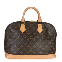 Louis Vuitton Monogram Canvas Alma PM Handbag fv