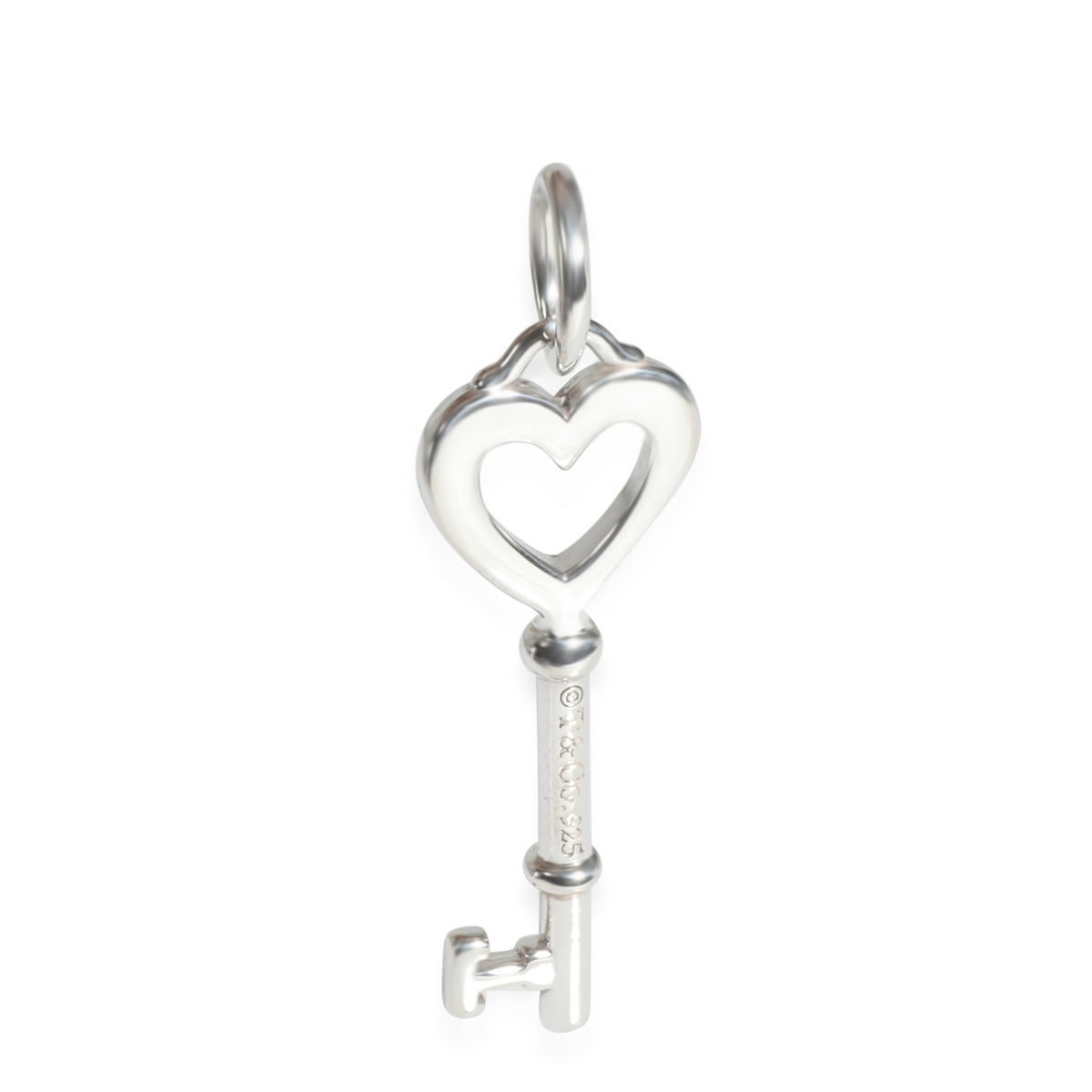 Tiffany & Co. Sterling Silver  Key Pendant