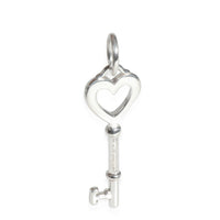 Tiffany & Co. Sterling Silver  Key Pendant