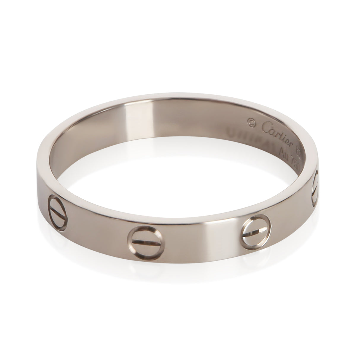 Cartier White Gold  Small Model Love Ring 2
