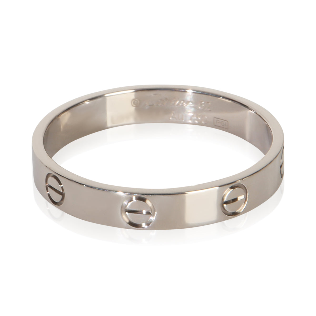 Cartier White Gold  Small Model Love Ring fv