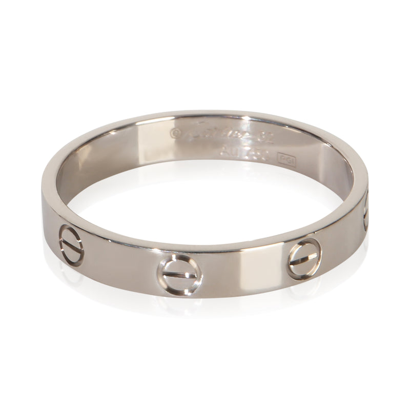 Cartier White Gold  Small Model Love Ring fv