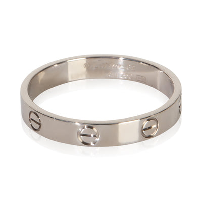 Cartier White Gold  Small Model Love Ring fv