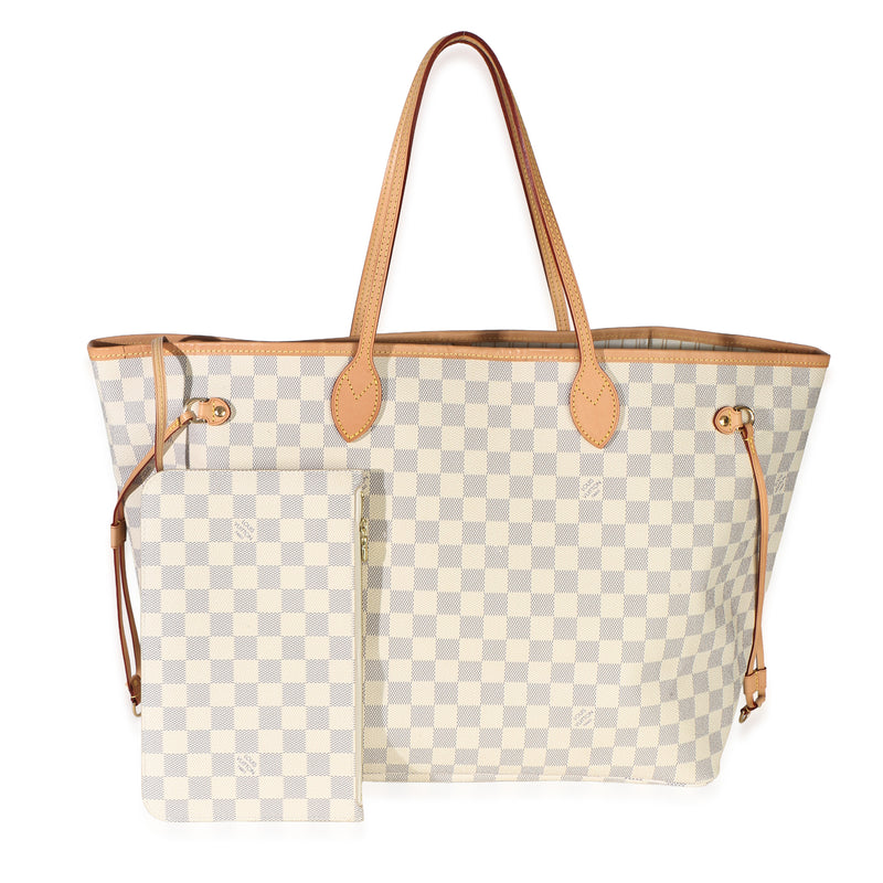 Louis Vuitton Damier Azur Canvas Neverfull GM Handbag id