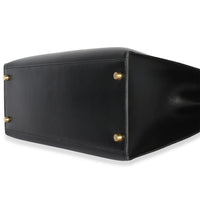 Hermès Vintage Black Box Sellier Kelly 35 GHW Handbag 6