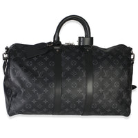 Louis Vuitton Monogram Eclipse Keepall Bandouliere 45 Handbag id
